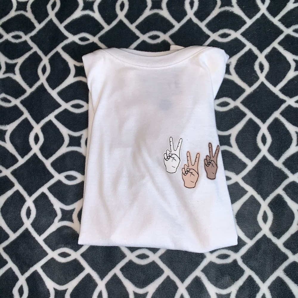 Aeropostal equal peace graphic t shirt